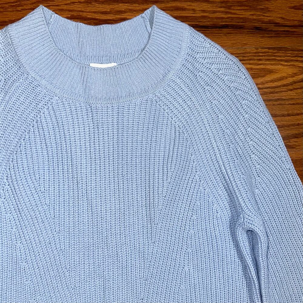Vince Directional Ribbed Wool Cashmere Blend Crewneck Sweater Size Small - Picture 9 of 15